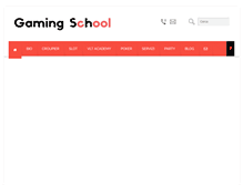 Tablet Screenshot of gamingschool.it